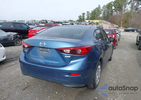 2017 Mazda Mazda3 Sport z USA, uszkodzony, nr VIN JM1BN1U79H1100952